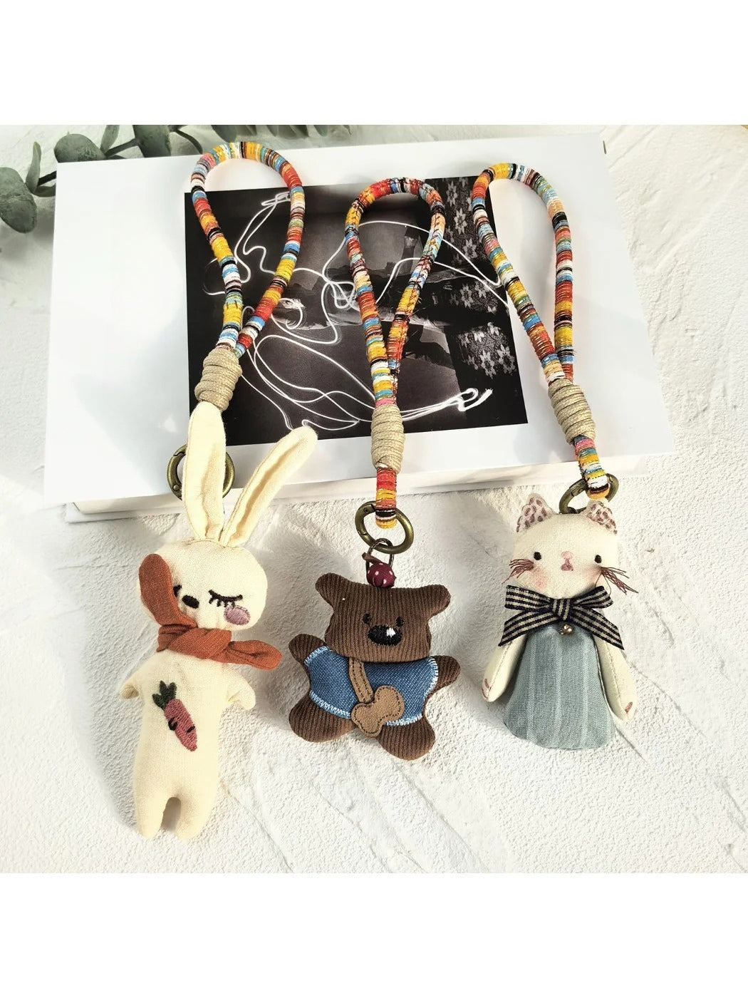 Keypus - Fabric Cartoon Doll Bag Charm Keychain