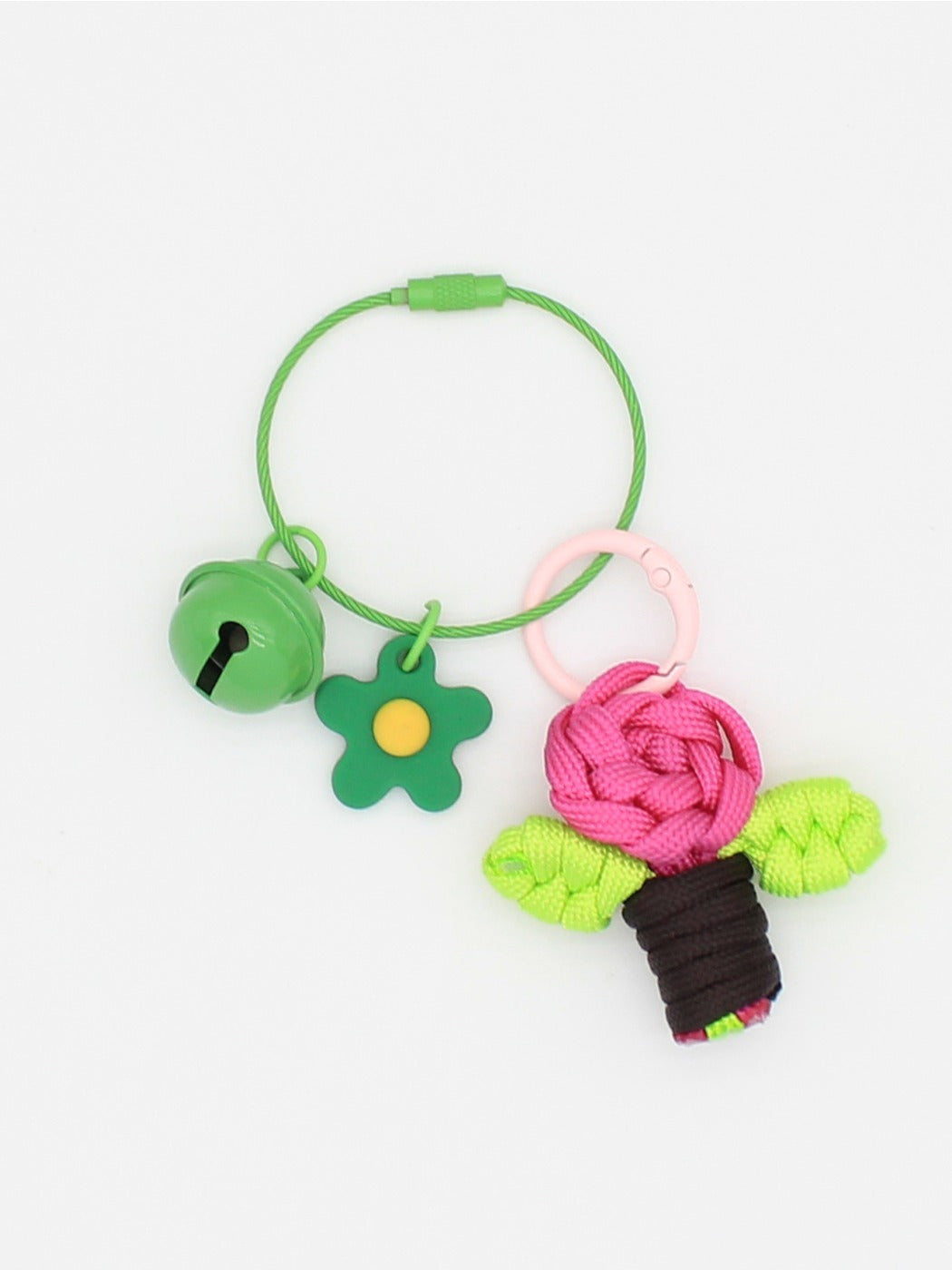 Keypus - Carrot Flower-Shaped Keychain