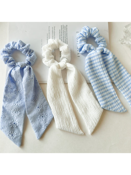 Gifty - Blue Bow Hair Ribbon