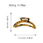 Beau - Elegant Open Crescent Design Claw Clip