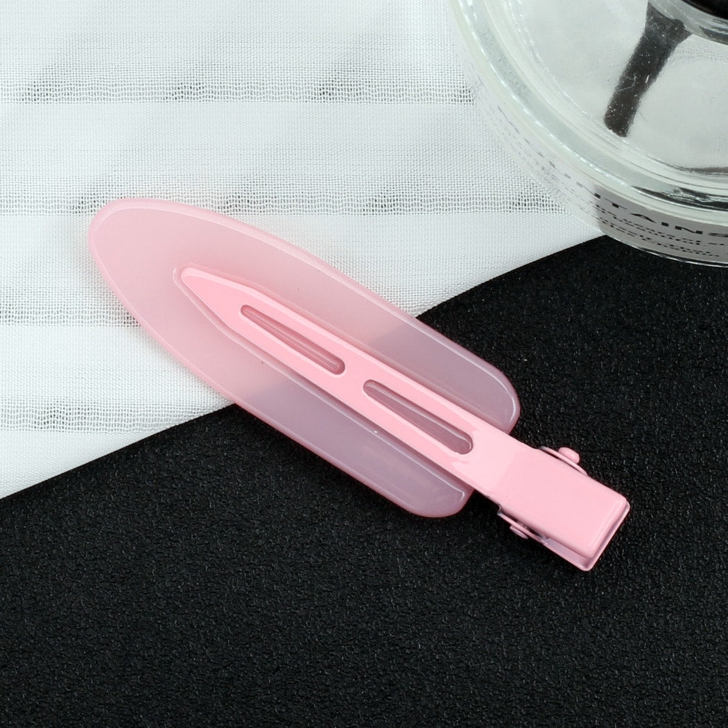 Beau - Solid Color Jelly Color Creaseless Hair Clip