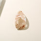 Beau - Acetate Heart Cutout Flat Profile Hair Clip