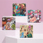Mirroray - Leisurely lifestyle Cartoon Print Makeup Mirror