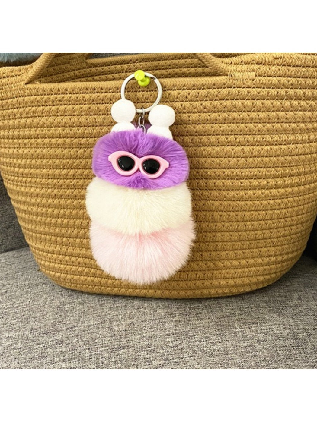 Keypus - Cute Creative Caterpillar Keychain