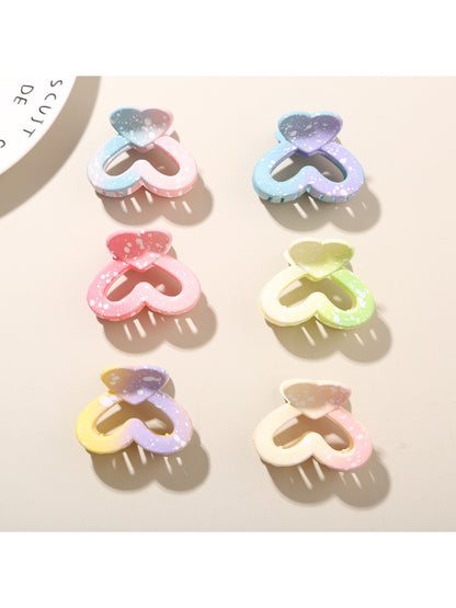 Beau - Gradient Heart Shaped Hair Claw Clip