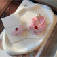 Gifty - Cute Dog Bead Detail Elastic Scrunchie