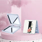 Mirroray - Floral Letter Print Folding Compact Mirror