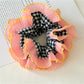 Gifty - Color Blocking Checkered Scrunchie