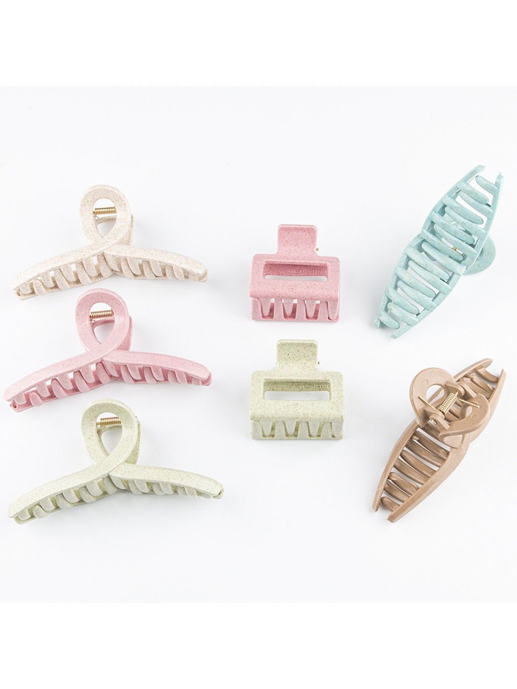 Beau - Minimalist Solid Color Crisscross Claw Clip