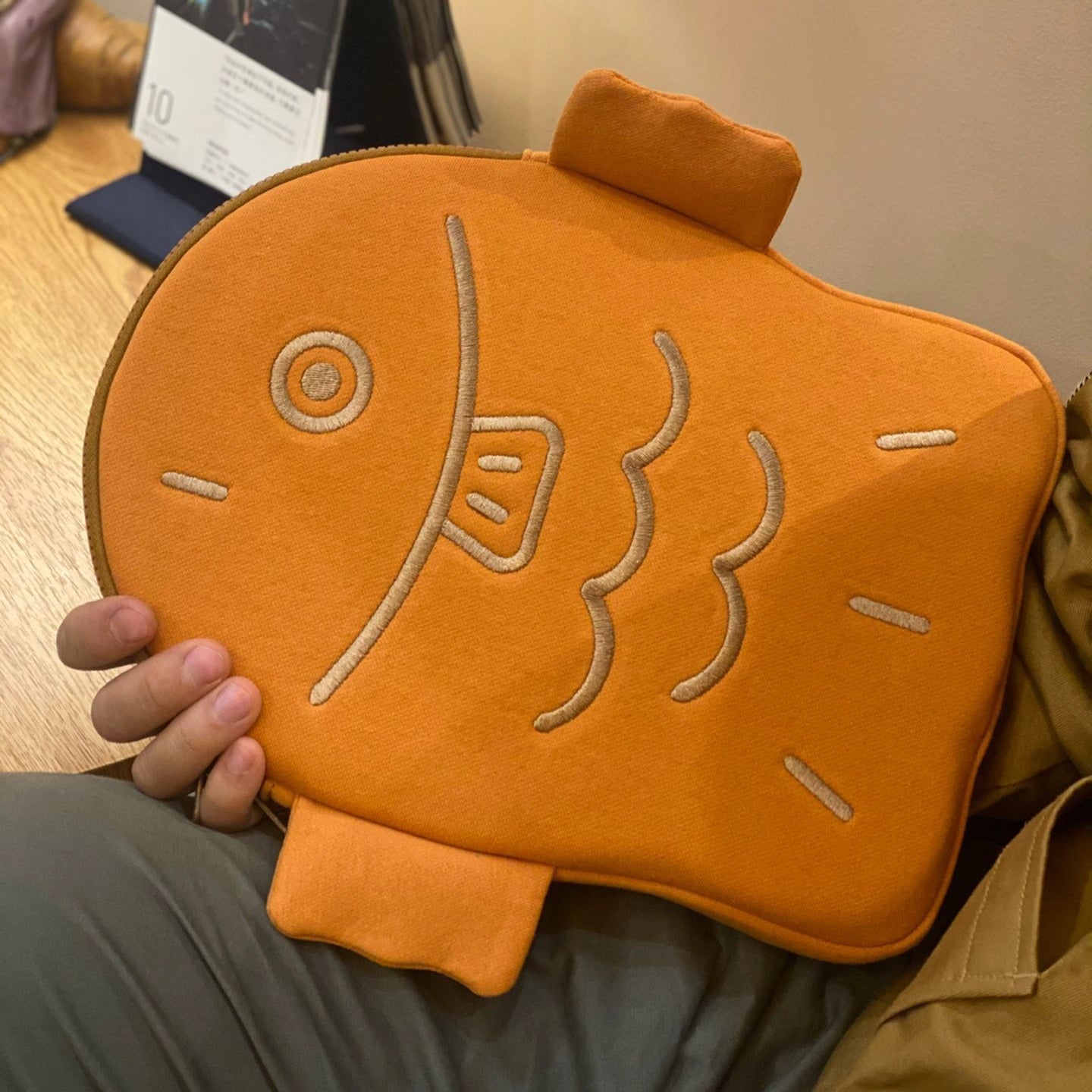 Taiyaki-Shaped Laptop Sleeve, Pad Storage Protective Case