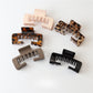 Beau - Minimal Square Open Notch Hair Claw Clip