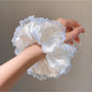 Gifty - Elegant Satin Ruched Scrunchie