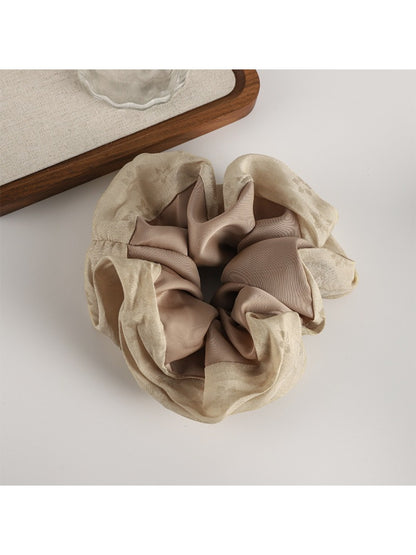 Gifty - Vintage Satin Patchwork Scrunchie