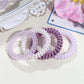 Gifty - Mixed Color Plastic Spiral Ponytail Coil Hair Tie