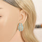 Earedge - Luxe Resin-Inlaid Earrings