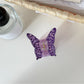 Beau - Butterfly Shape Patterned Hair Claw Clip