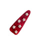 Beau - Pastel Floral Accent Triangle Side Barrette