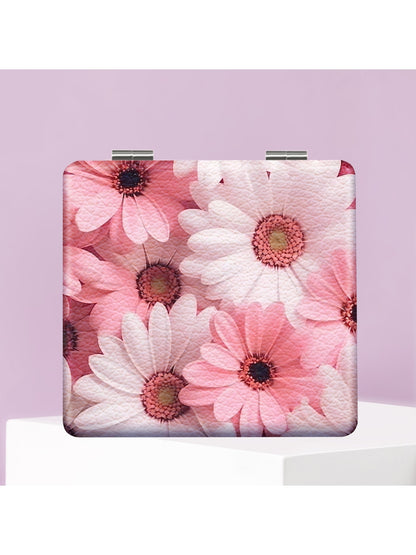 Mirroray - Cute Floral Print Makeup Mirror