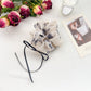 Gifty - Ink Wash Print Ruched Scrunchie