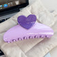 Beau - Sweet Style Heart Detail Claw Clip