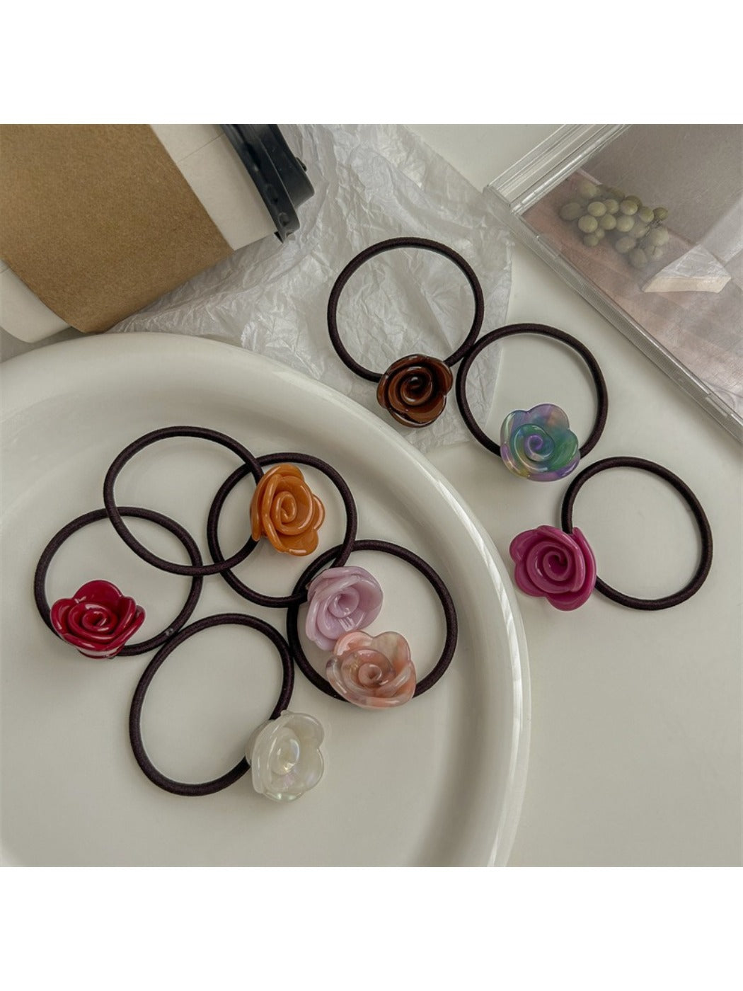 Gifty - Minimalist Rose Hair Tie
