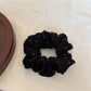 Gifty - Rounded Polka Dot Polyester Fashion Scrunchie