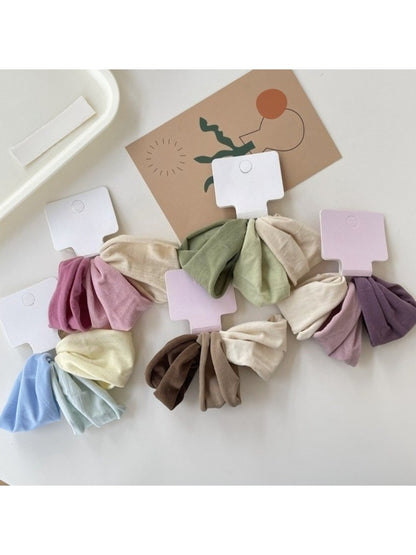 Gifty - Minimalist Solid Color Hair Tie Set