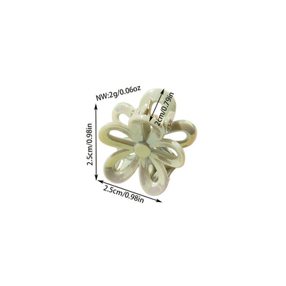Beau - Pastel Petal Flower Hair Accessory Claw Clip