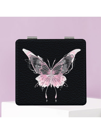 Mirroray - Butterfly Design Folding Compact Mirror