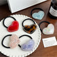 Gifty-Heart Acetate Hair Clip Ponytail Holder Edge Clip