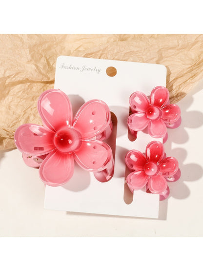 Beau - Flower Hair Clips Set