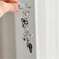 Keypus - Gothic Cross Heart Charm Alloy Bag Pendant Keychain
