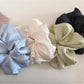 Gifty - Versatile Solid Color Satin Scrunchie