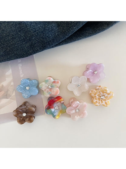 Beau - Mini Flower Shaped Hair Claw Clip