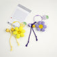 Keypus - Daisy Sunflower Smile Keychain