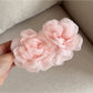 Beau - Elegant Rose Shaped Banana Clip