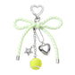Keypus - Modern Ball Design Bow Fresh Keychain