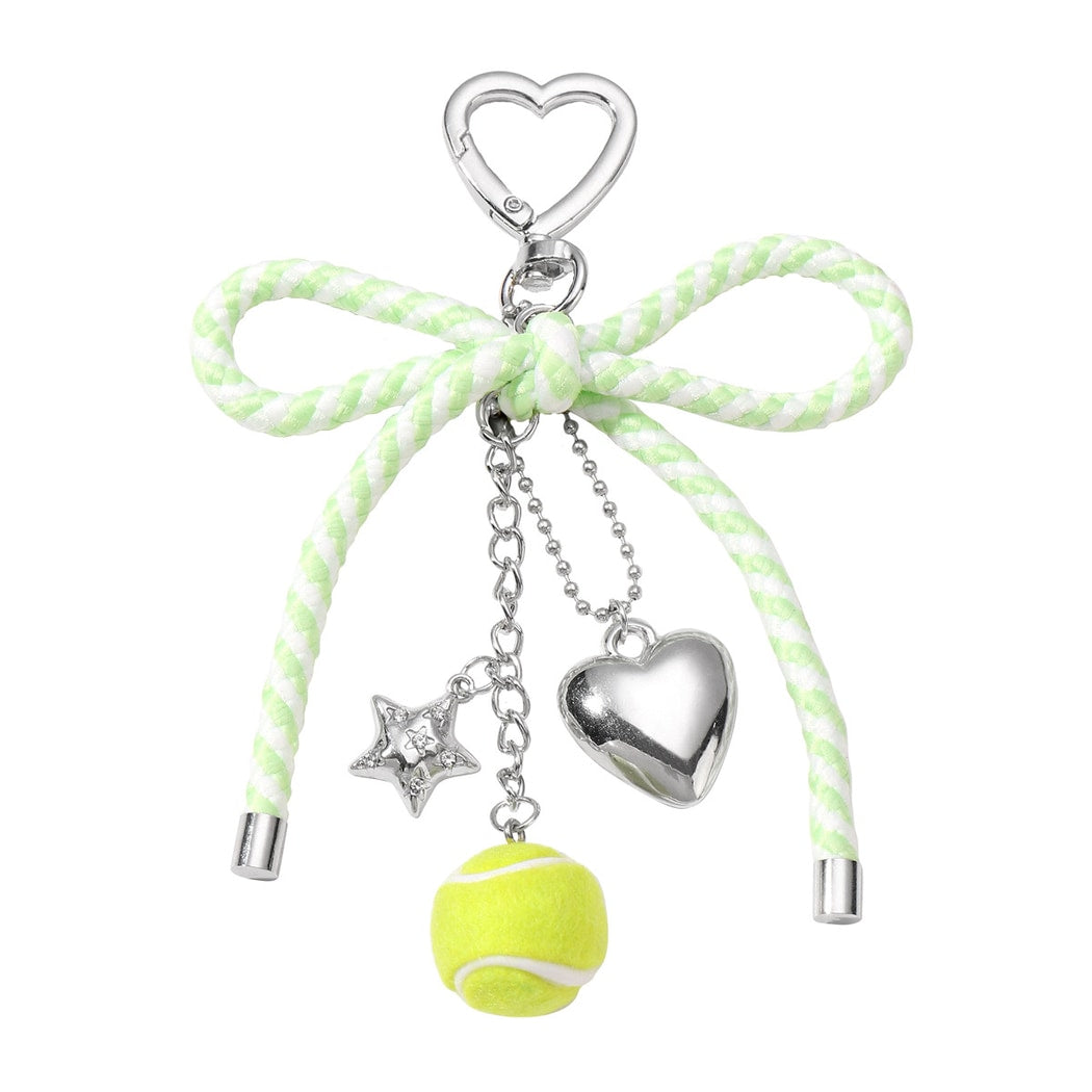 Keypus - Modern Ball Design Bow Fresh Keychain