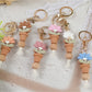 Keypus - Silicone Lotus Potted Plant Keychain