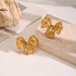 Earedge - Elegant Golden Nature Style Earrings