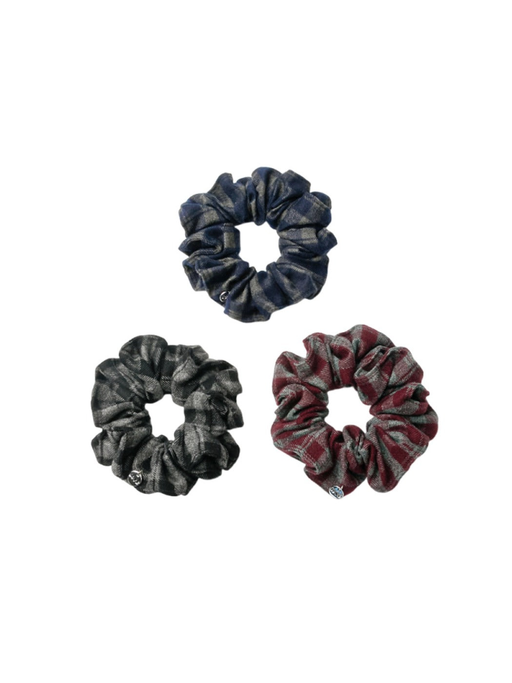 Gifty - College Style Patterned Scrunchie
