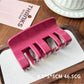 Beau plastic square claw clip with square shape and rounded edges
