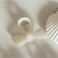 Beau - Solid Color Openwork Bow Shaped Claw Clip