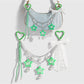 Keypus - Y2K Star Heart Bow Chain Bag Charm Keychain
