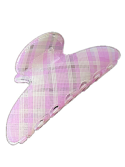 Beau - Geometric Acetate Fiber Alloy Claw Hair Clip
