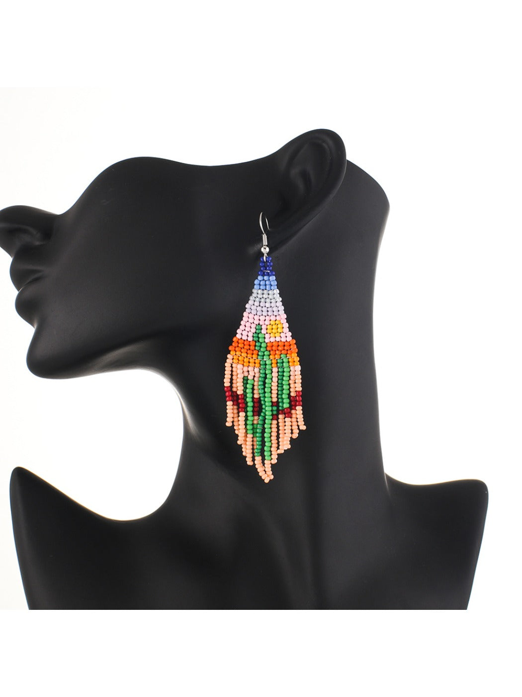 Earedge - Retro Cactus Drop Earrings