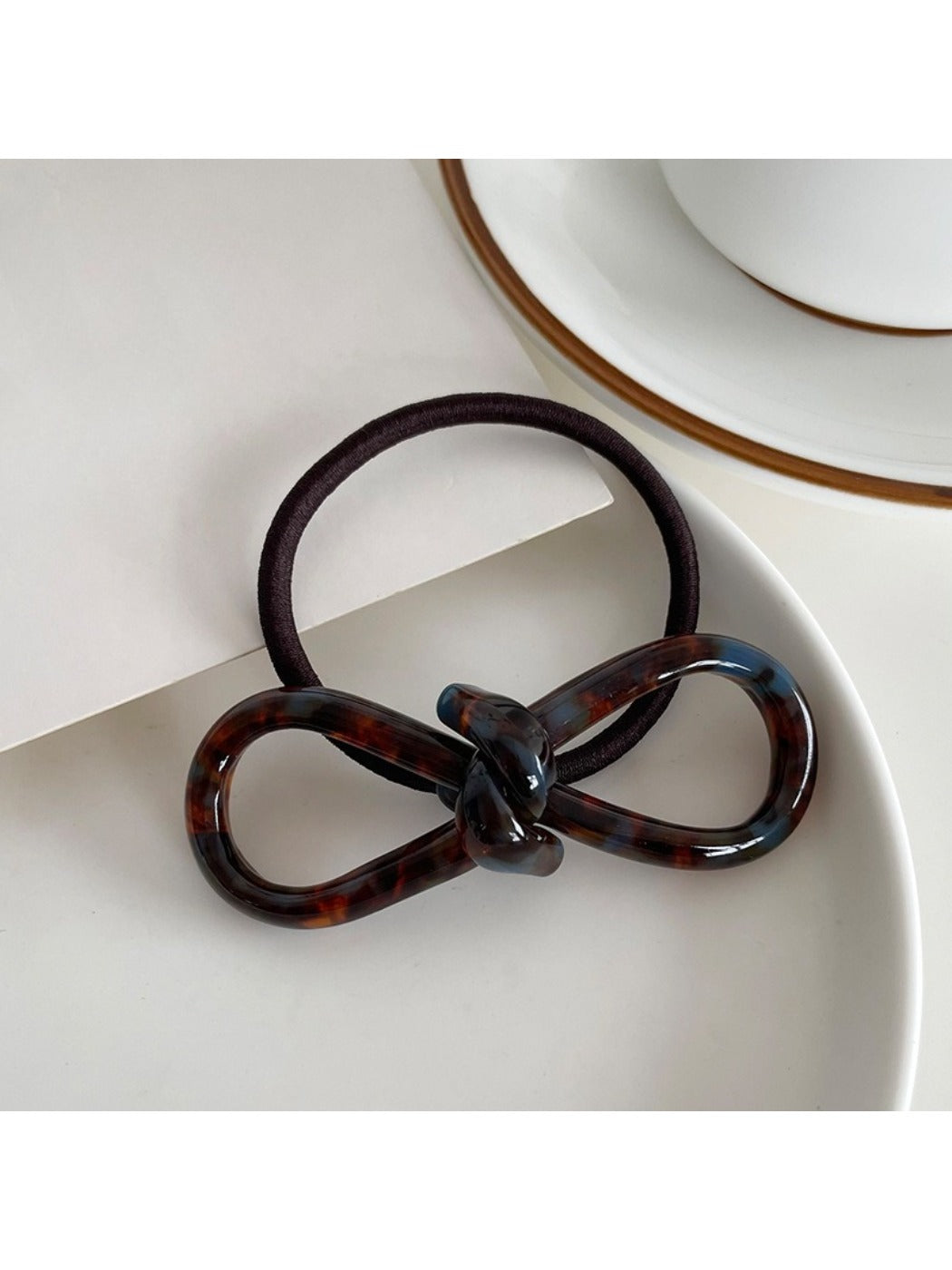 Gifty - Stylish Acetate Bow Hair Tie