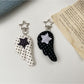 Keypus - Polka Dot Wing Fabric Bag Charm Keychain