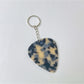 Keypus - Textured Teardrop Charm Keychain
