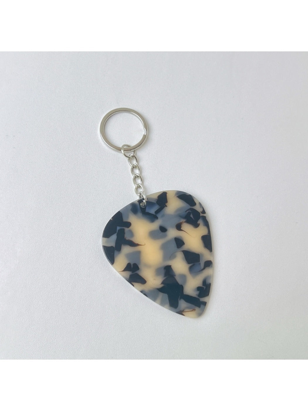 Keypus - Textured Teardrop Charm Keychain